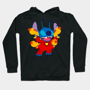 Minimalist Alien Stitch Hoodie